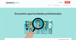 Desktop Screenshot of empleoslatino.com